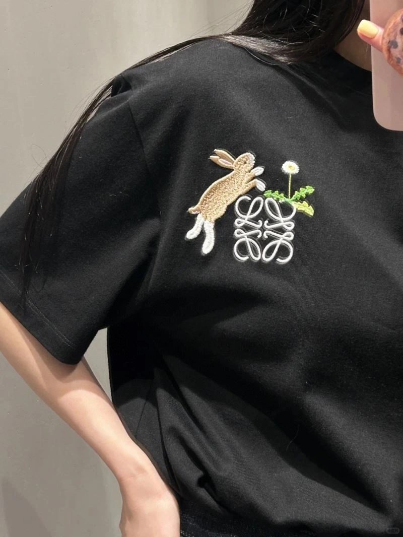 Loewe T-Shirts Stretchable 162668