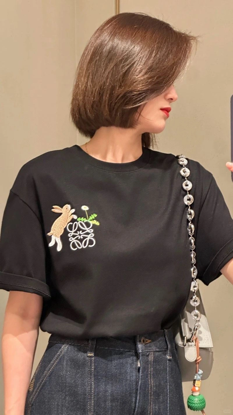 Loewe T-Shirts Stretchable 162668