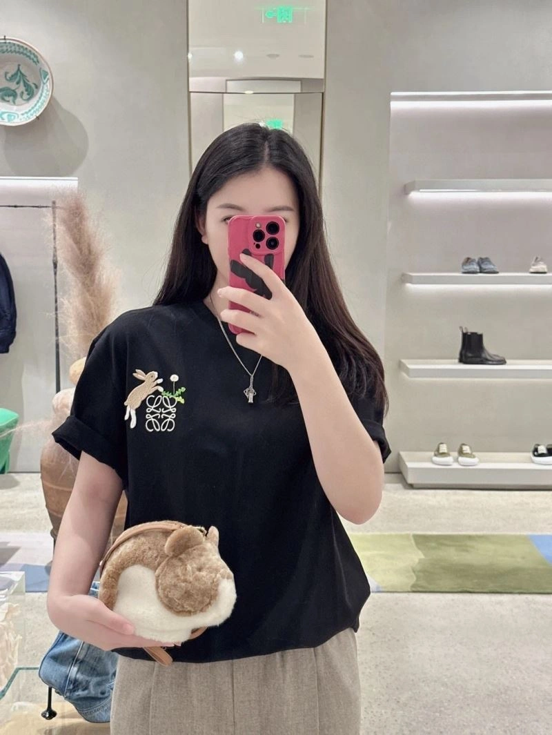 Loewe T-Shirts Stretchable 162668