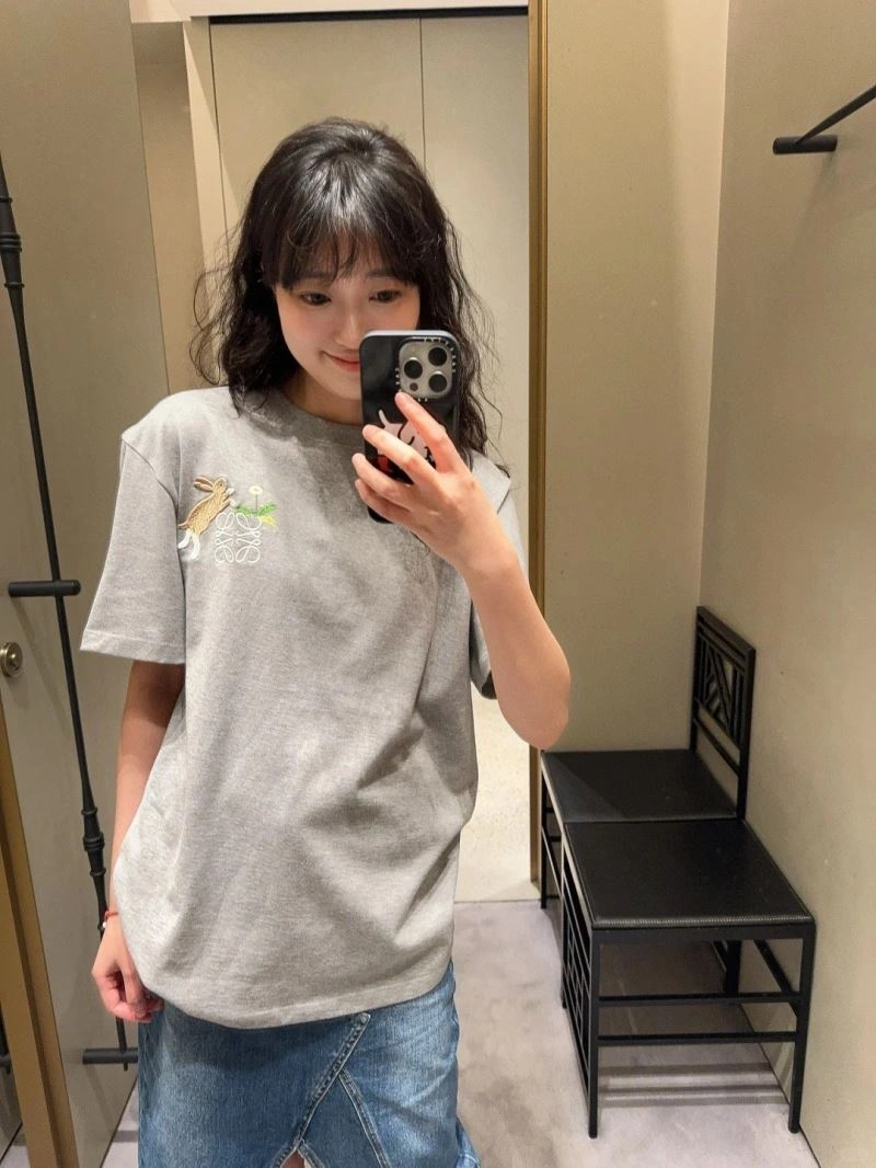 Loewe T-Shirts Stretchable 162668
