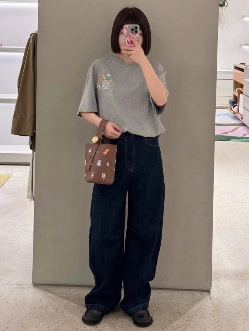Loewe T-Shirts Stretchable 162668