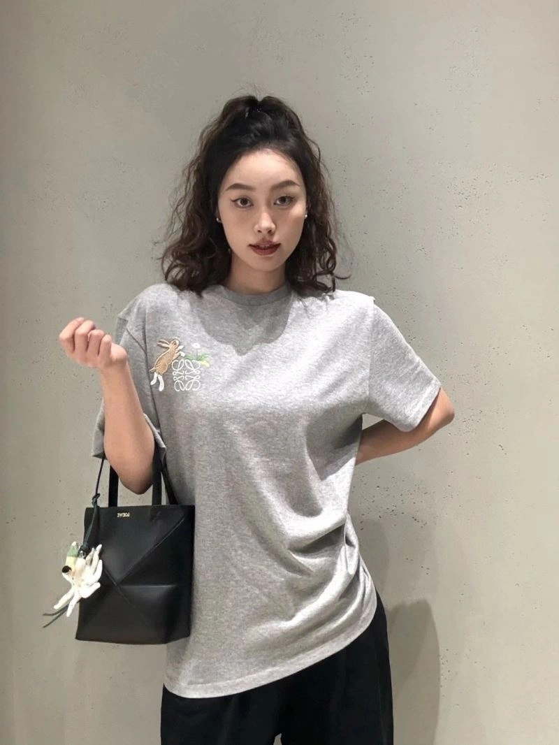 Loewe T-Shirts Stretchable 162668