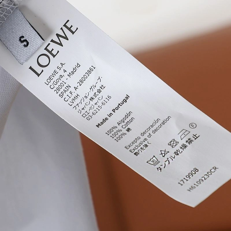 Loewe T-Shirts Lightweight 161548