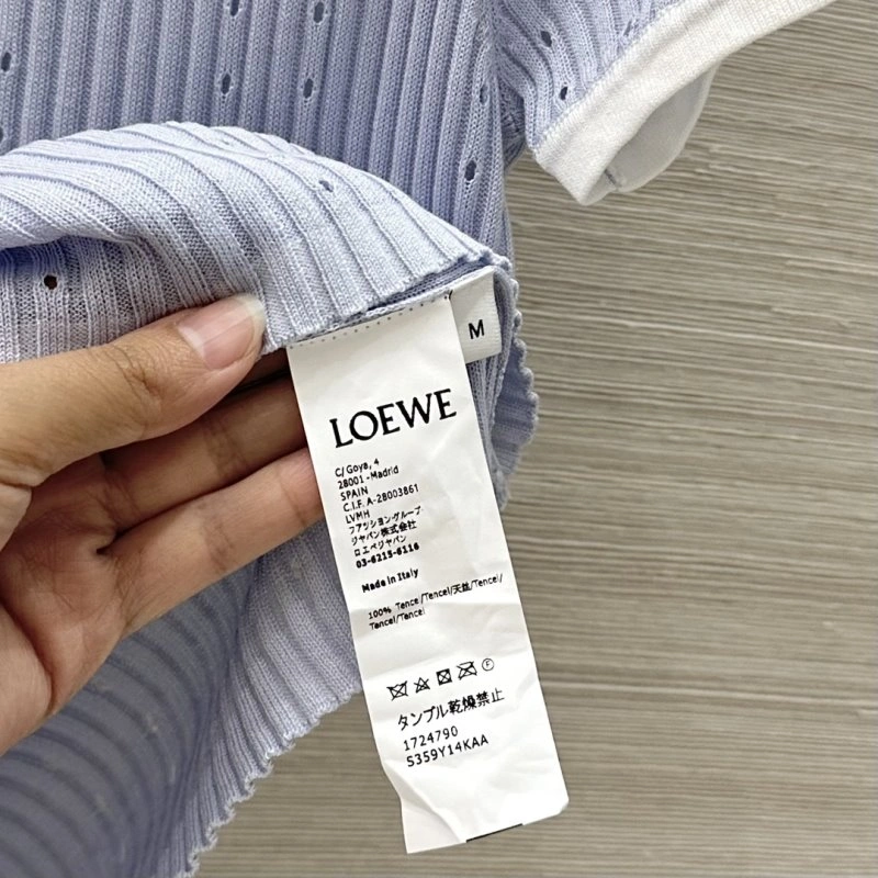 Loewe T-Shirts Breathable 156741