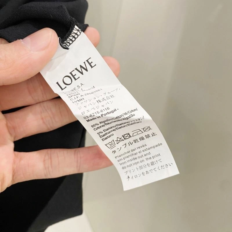 Loewe T-Shirts SoftTouch 160359
