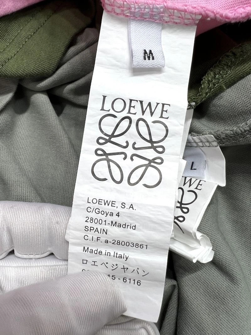 Loewe T-Shirts Breathable 159289