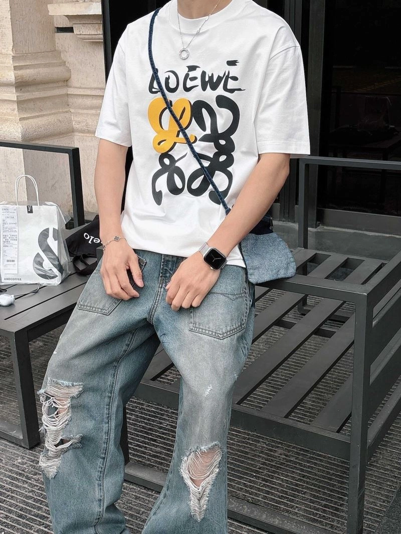 Loewe T-Shirts Sporty 159278