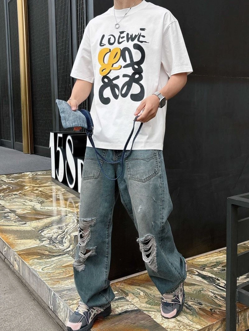 Loewe T-Shirts Sporty 159278