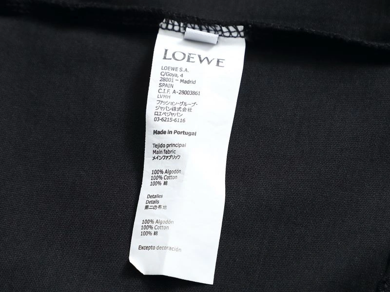 Loewe T-Shirts Stretchable 159264