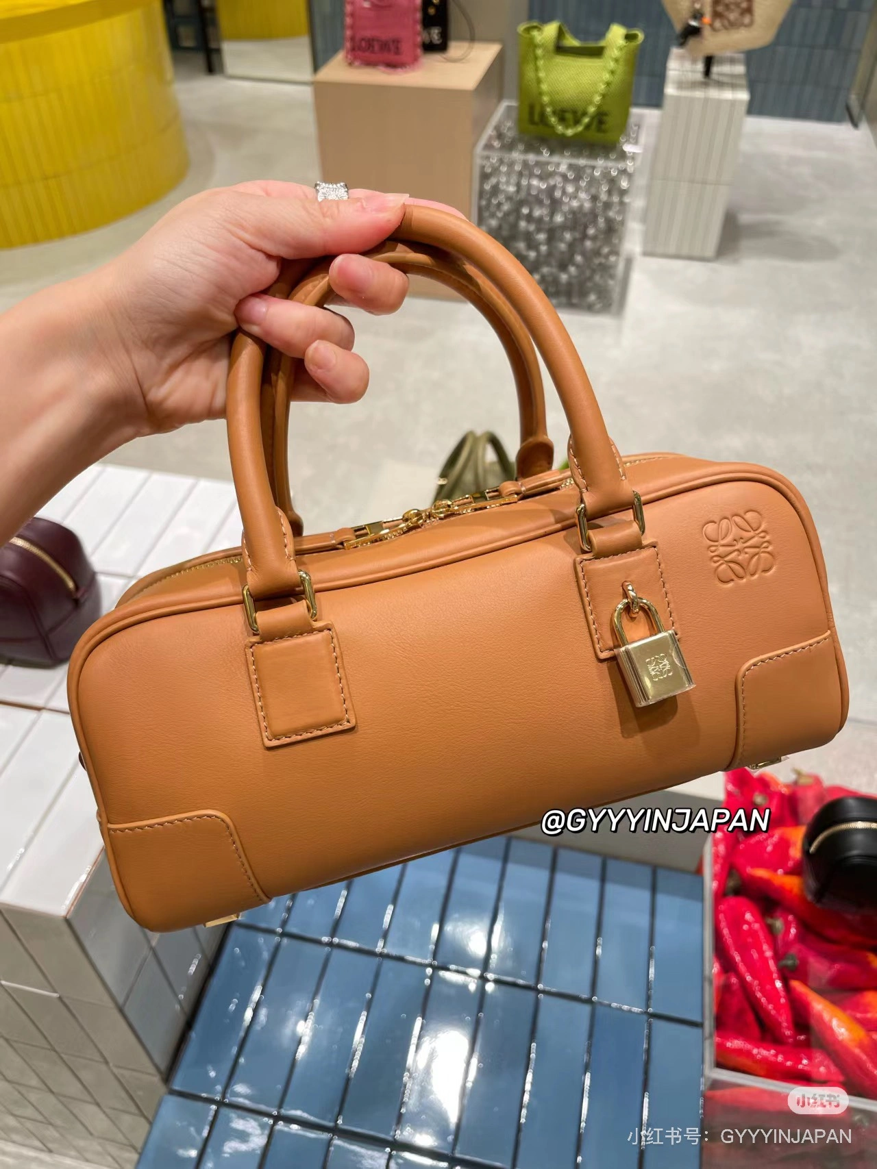 Supportive Loewe Top Handle Bags 67176