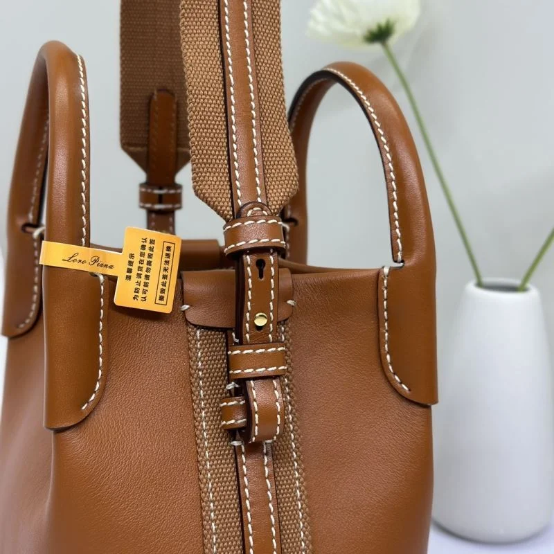 Sophisticated Loro Piana Bucket Bags 49398