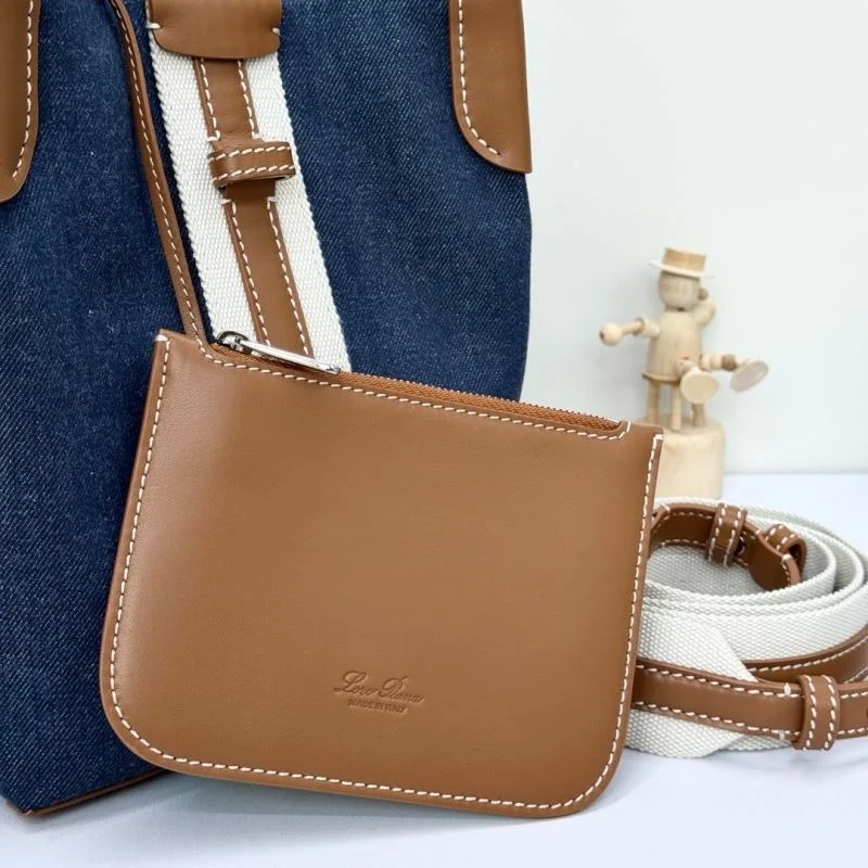 Sleek Loro Piana Bucket Bags 44356