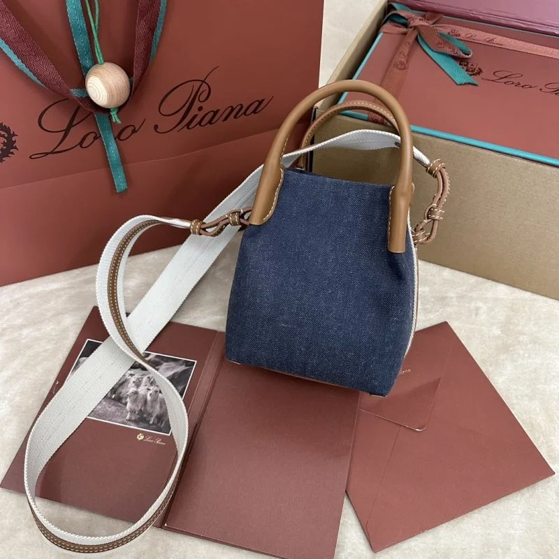Elegant Loro Piana Bucket Bags 44046