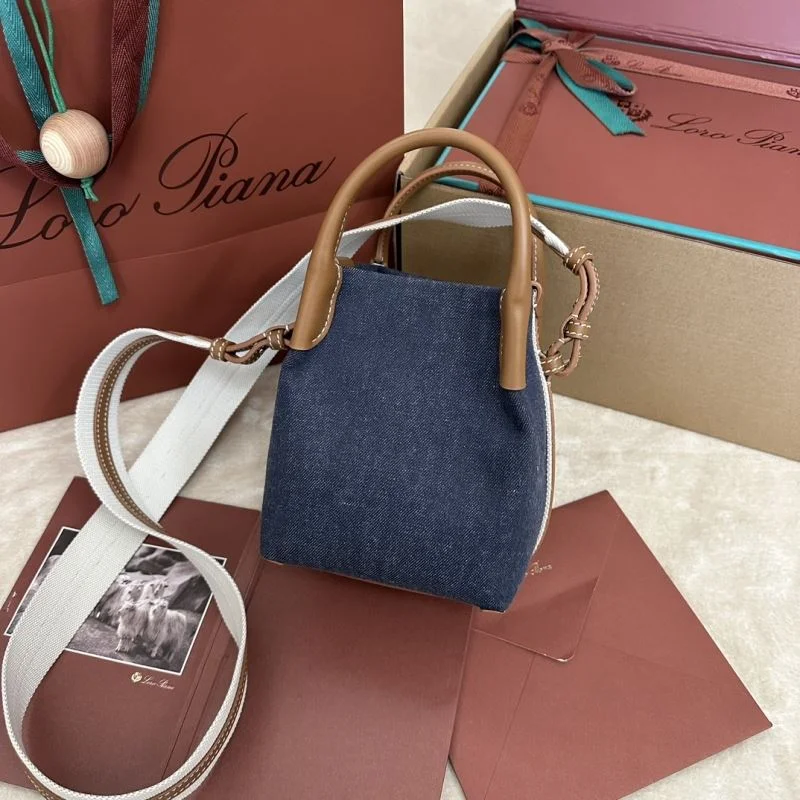 Elegant Loro Piana Bucket Bags 44046