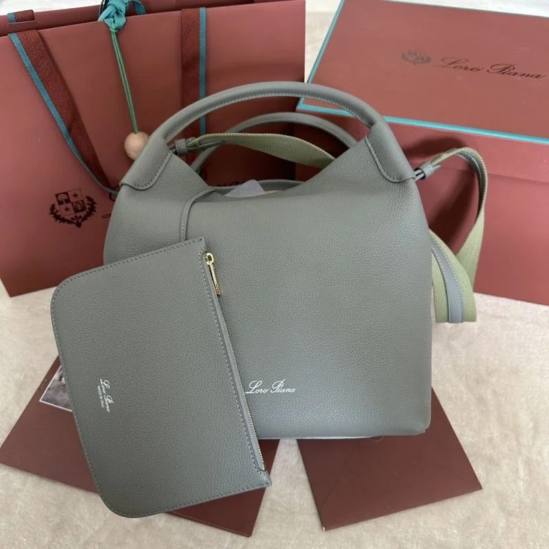 Sustainable Loro Piana Bucket Bags 44085
