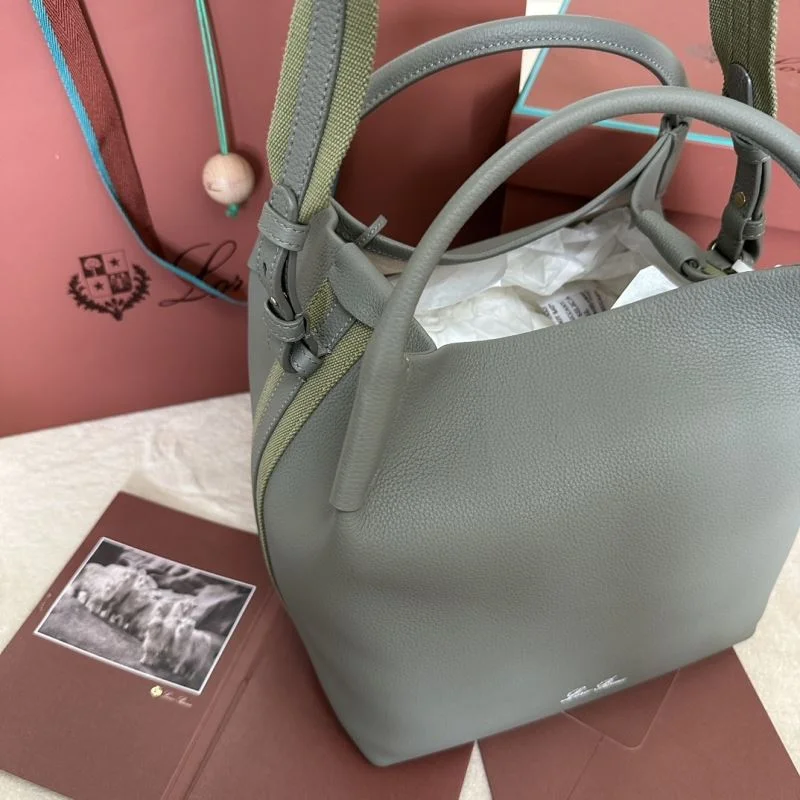 Sustainable Loro Piana Bucket Bags 44085