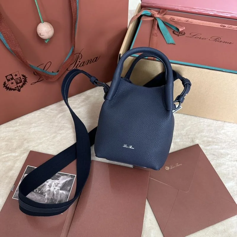 Unisex Loro Piana Bucket Bags 44045