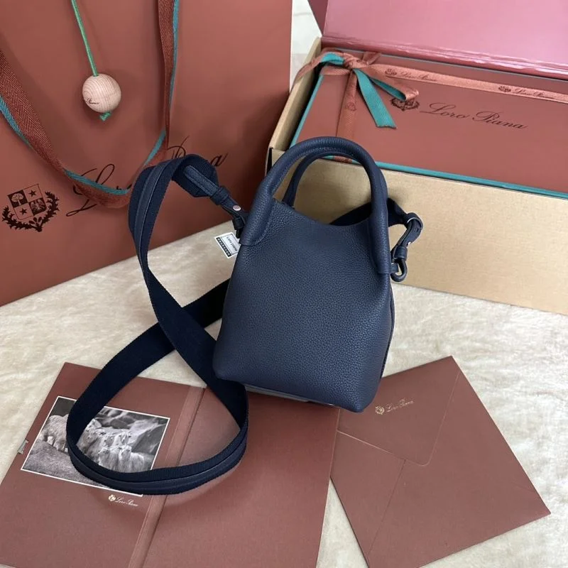 Unisex Loro Piana Bucket Bags 44045