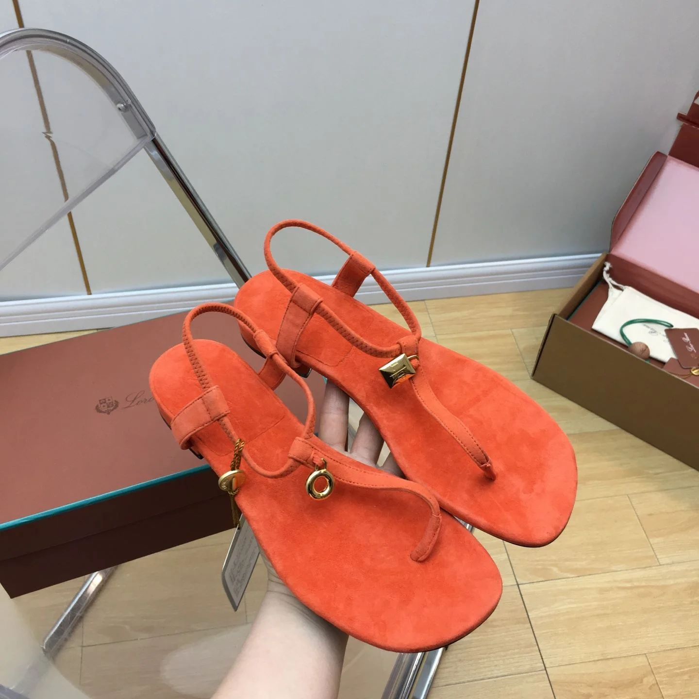 OnTrend Loro Piana Sandals 6202