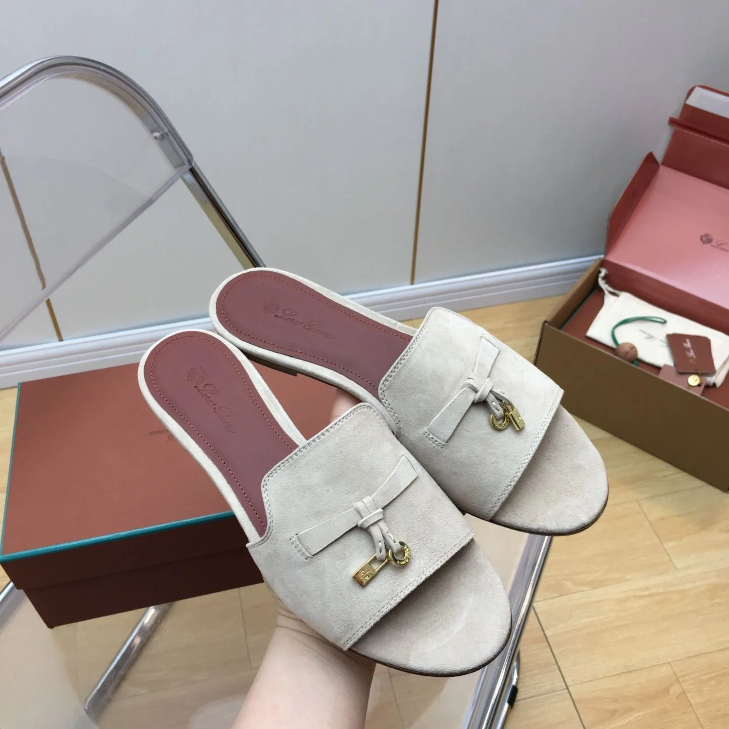 Breathable Loro Piana Sandals 6188