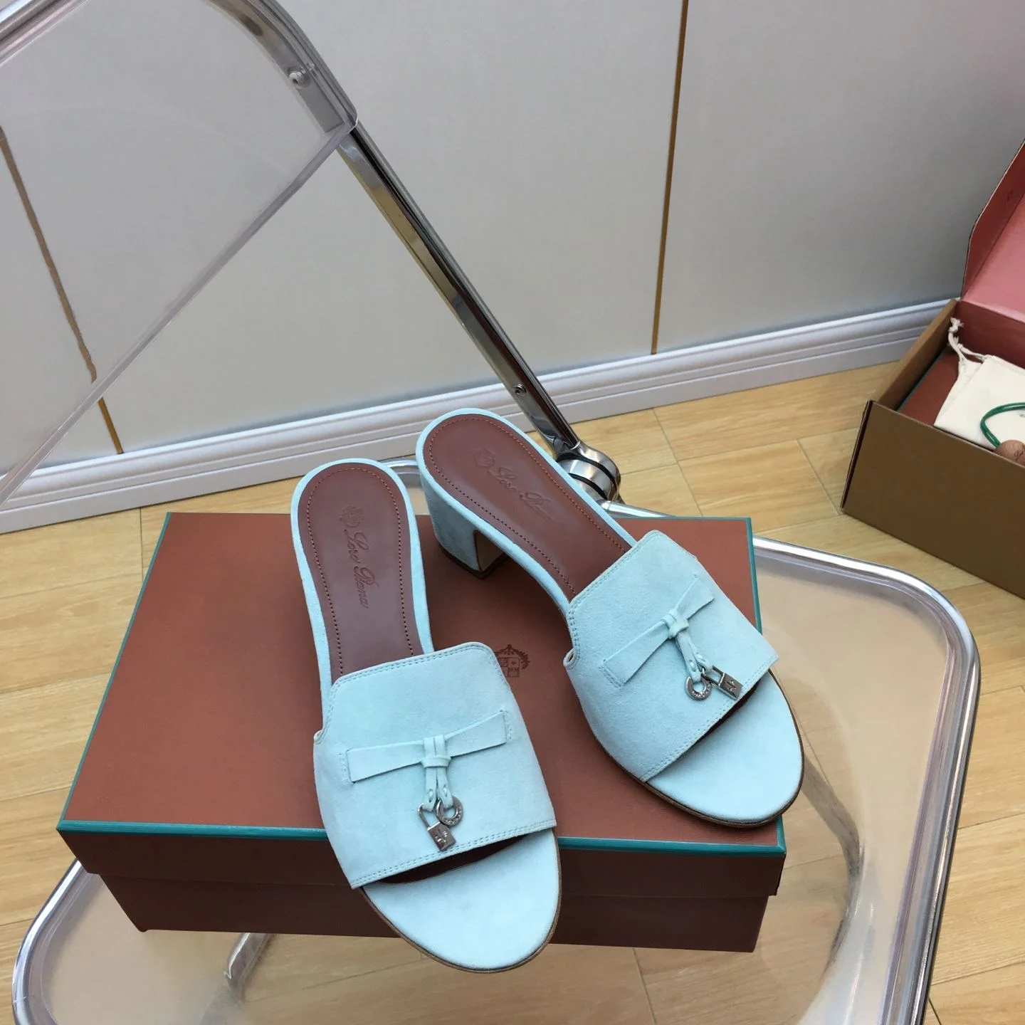 WaterResistant Loro Piana Sandals 6179