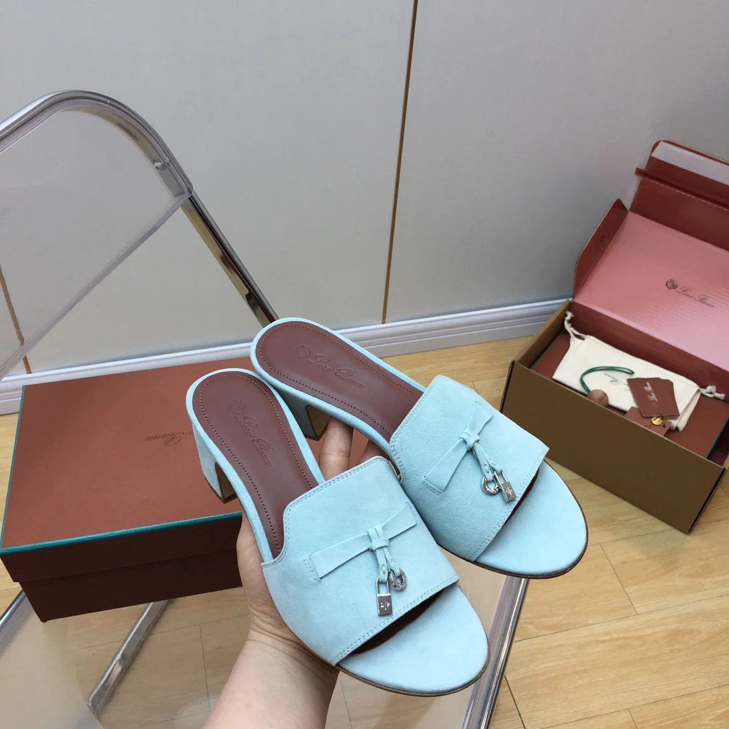 WaterResistant Loro Piana Sandals 6179