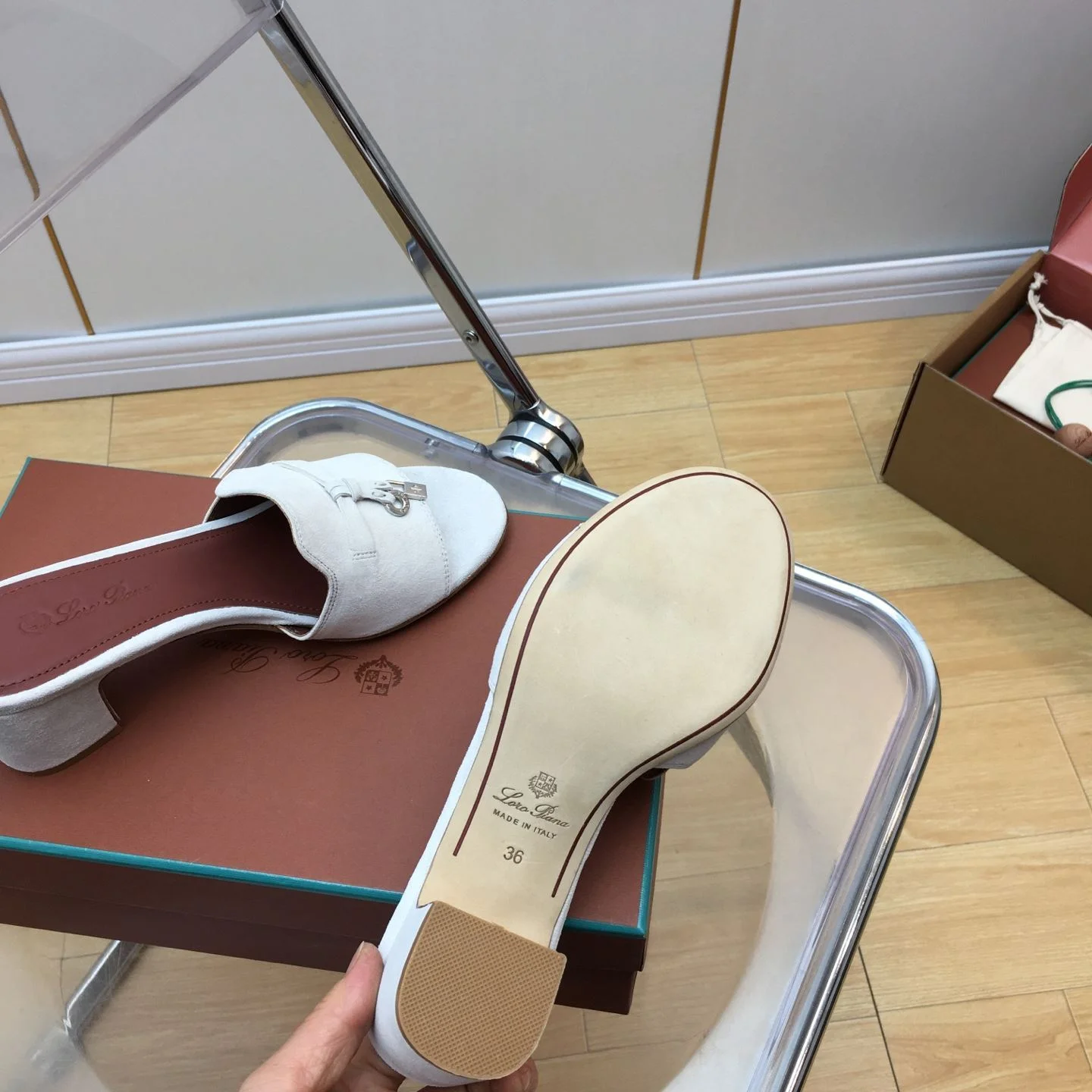 Loro Piana Sandals Packable 6176