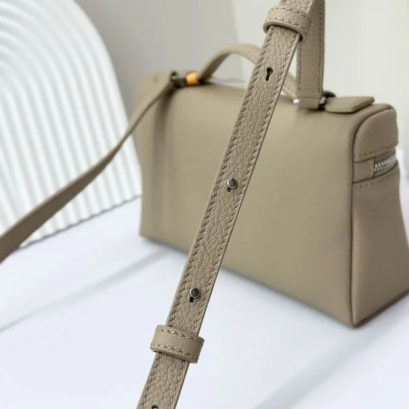 SmoothTexture Loro Piana Satchel Bags 44290