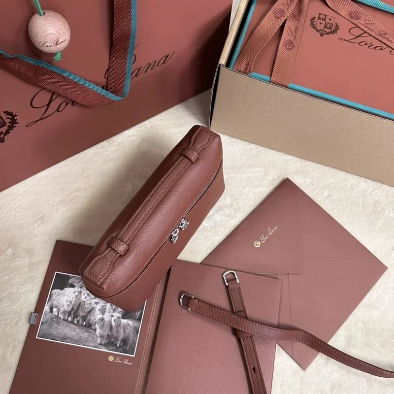 WrinkleFree Loro Piana Satchel Bags 43911