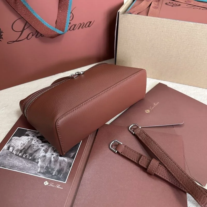 WrinkleFree Loro Piana Satchel Bags 43911