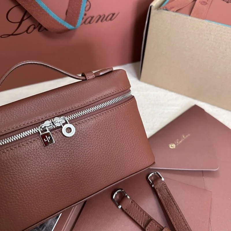 WrinkleFree Loro Piana Satchel Bags 43911