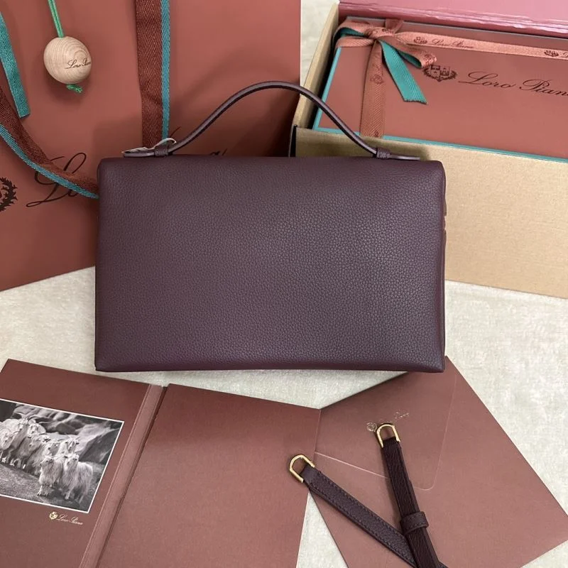 OdorResistant Loro Piana Satchel Bags 43918