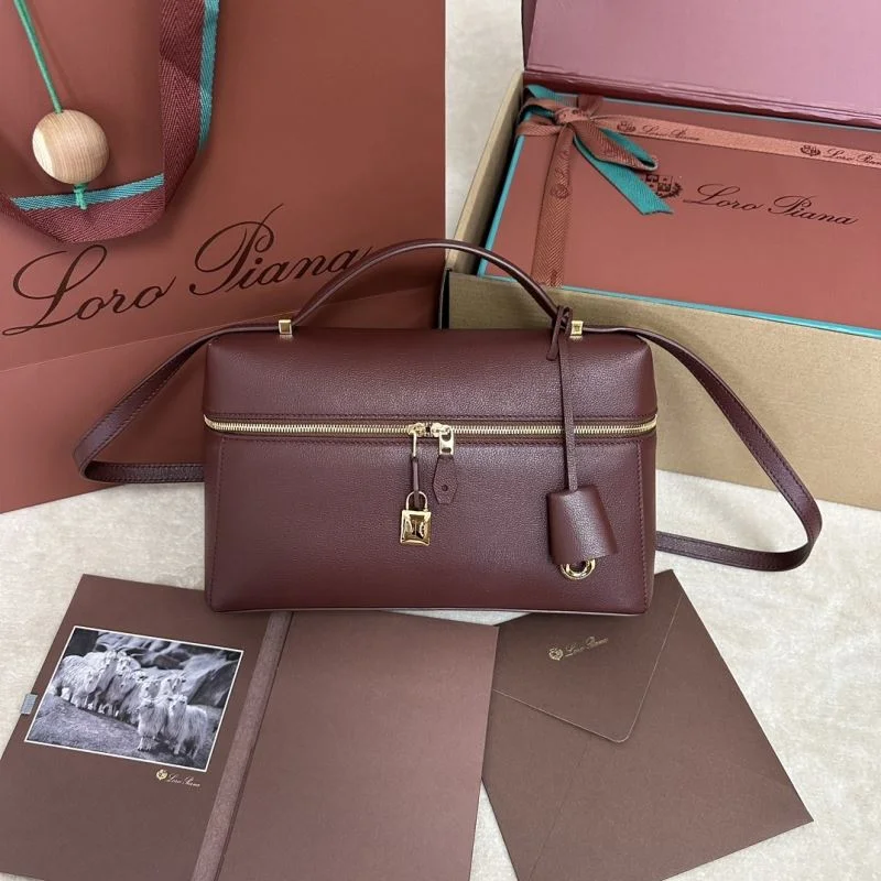Breathable Loro Piana Satchel Bags 43649