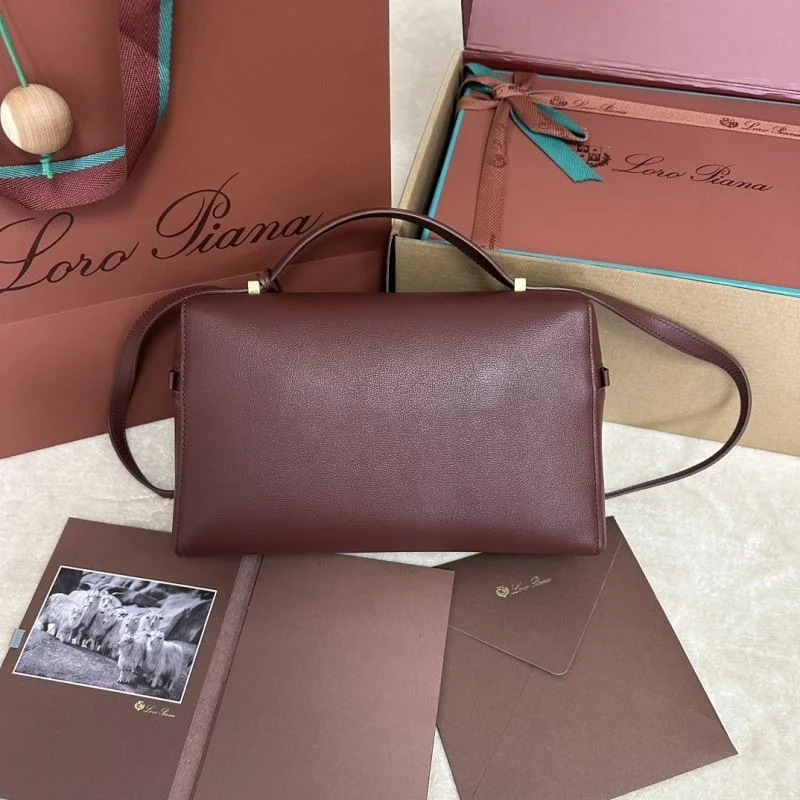 Breathable Loro Piana Satchel Bags 43649