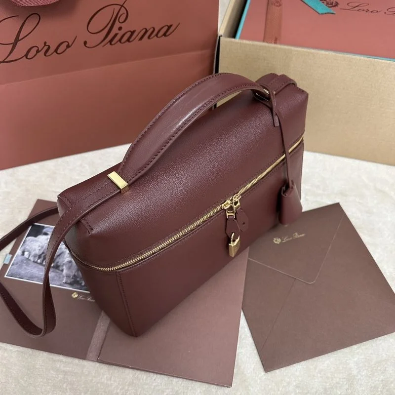 Breathable Loro Piana Satchel Bags 43649