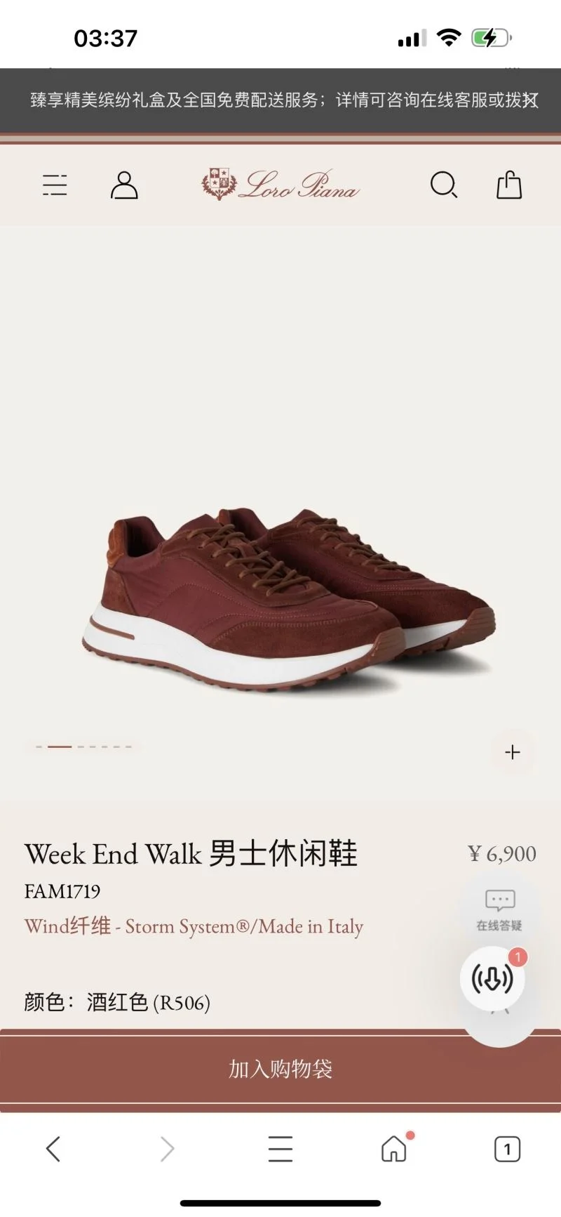 EasyCare Loro Piana Shoes 4327