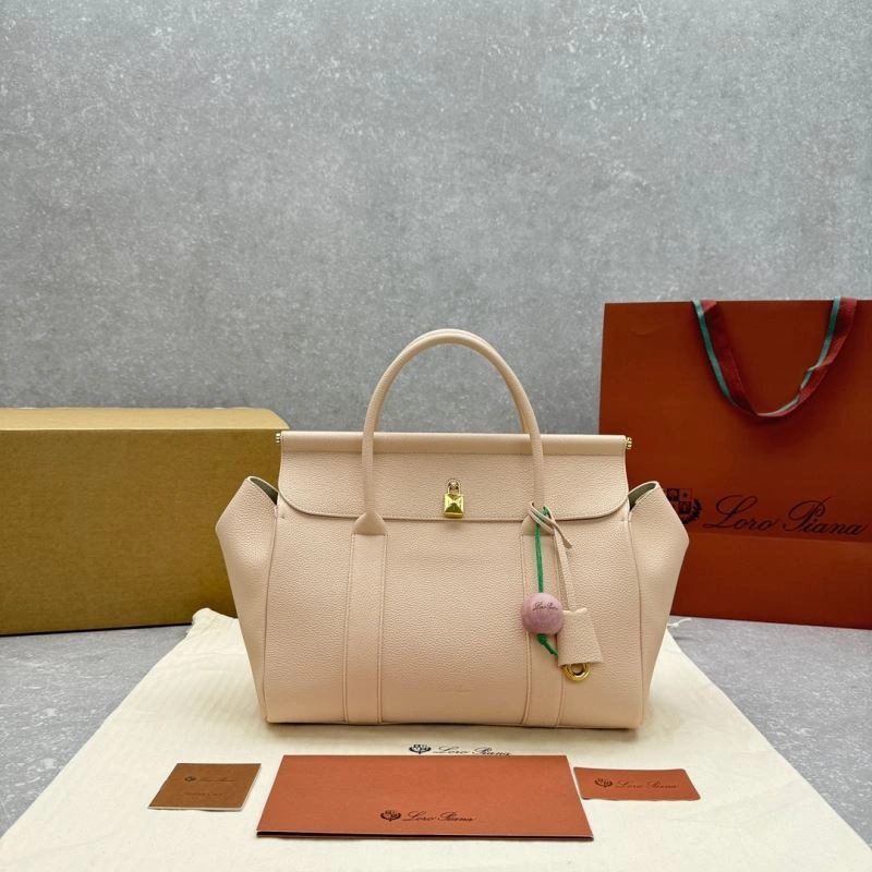 Breathable Loro Piana Top Handle Bags 64304