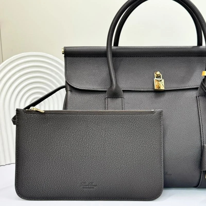Sporty Loro Piana Top Handle Bags 44131