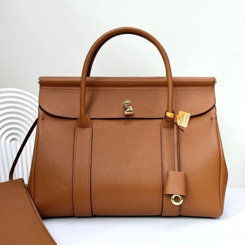 Resilient Loro Piana Top Handle Bags 44135