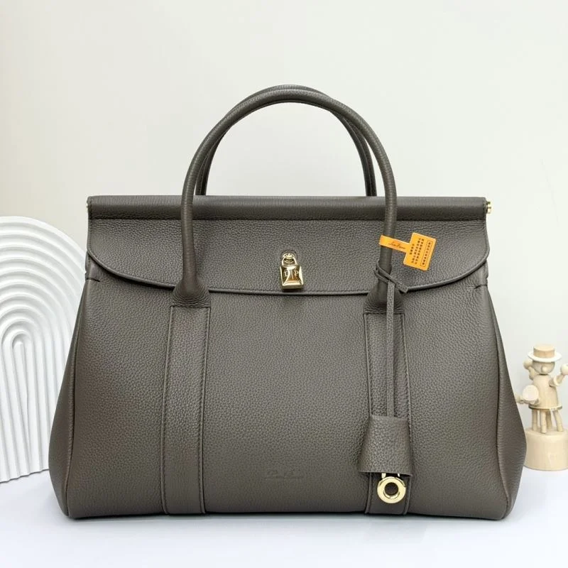 Loro Piana Top Handle Bags Durable 44163