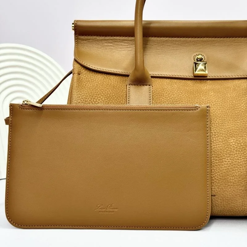Casual Loro Piana Top Handle Bags 44112