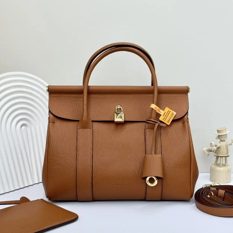 Refined Loro Piana Top Handle Bags 44099