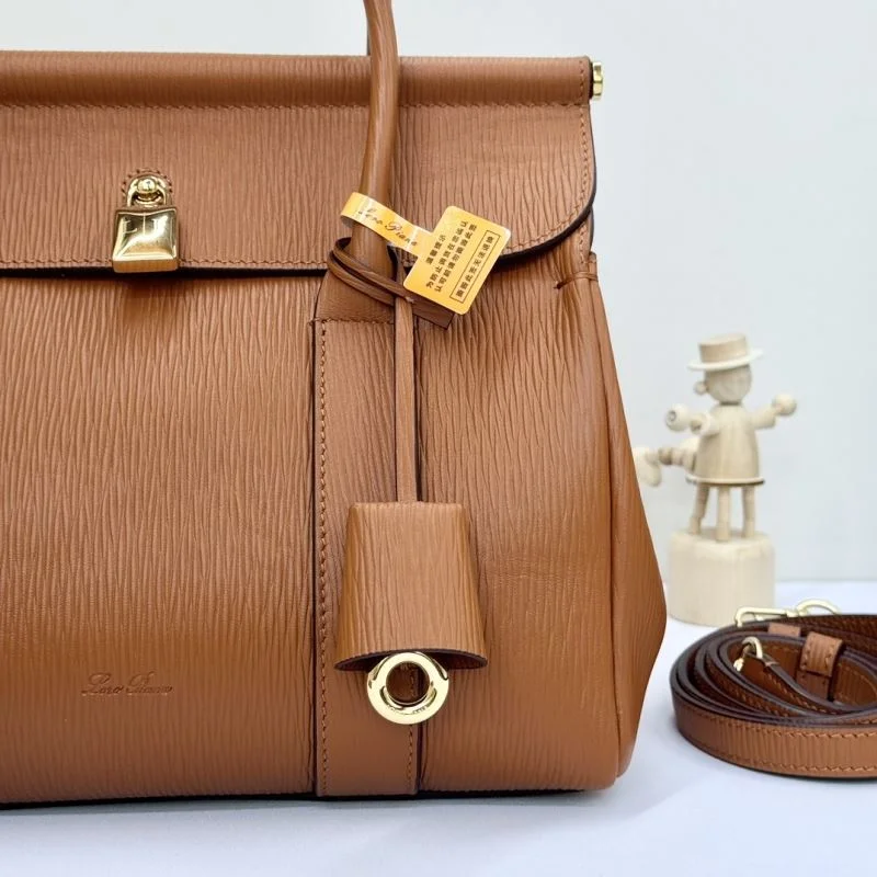 Refined Loro Piana Top Handle Bags 44099
