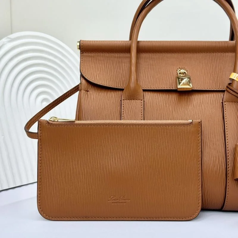 Refined Loro Piana Top Handle Bags 44099