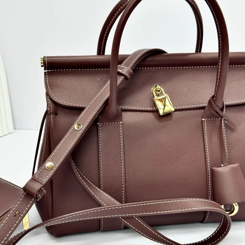 Sophisticated Loro Piana Top Handle Bags 44090