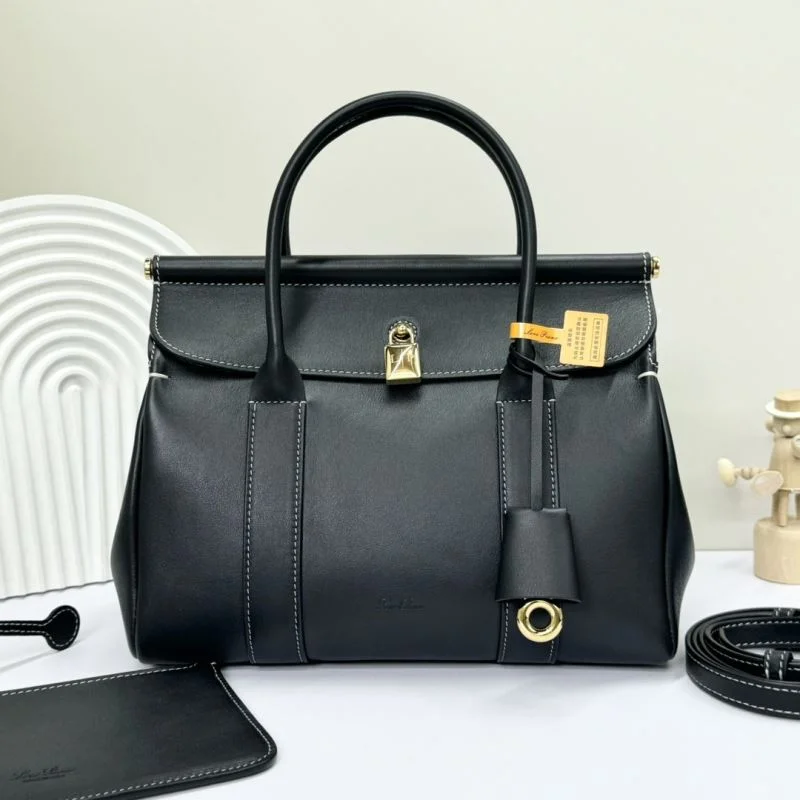 Versatile Loro Piana Top Handle Bags 44127