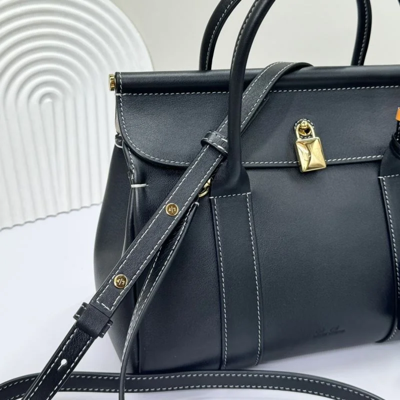 Versatile Loro Piana Top Handle Bags 44127