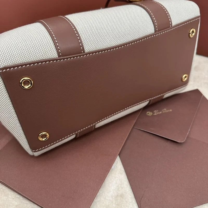 OdorResistant Loro Piana Top Handle Bags 43825