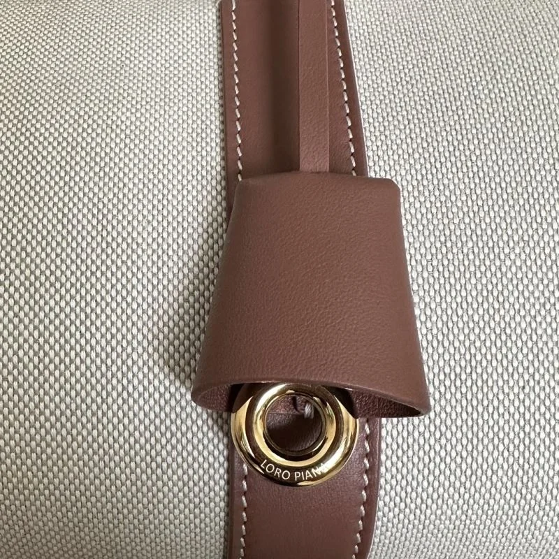 OdorResistant Loro Piana Top Handle Bags 43825