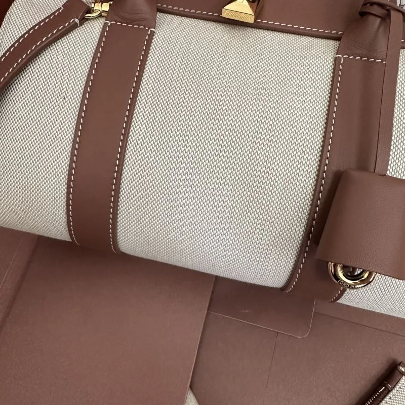 OdorResistant Loro Piana Top Handle Bags 43825